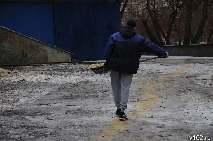 На Волгоградскую область идет снежный циклон с дождем